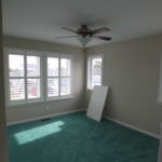 Teal Bliss Waterfront newly constructed home in Swann Keys carpet and living area